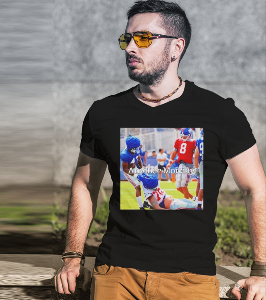 The Giants Season In A Nutshell Another Monday Football Humor T-Shirt
