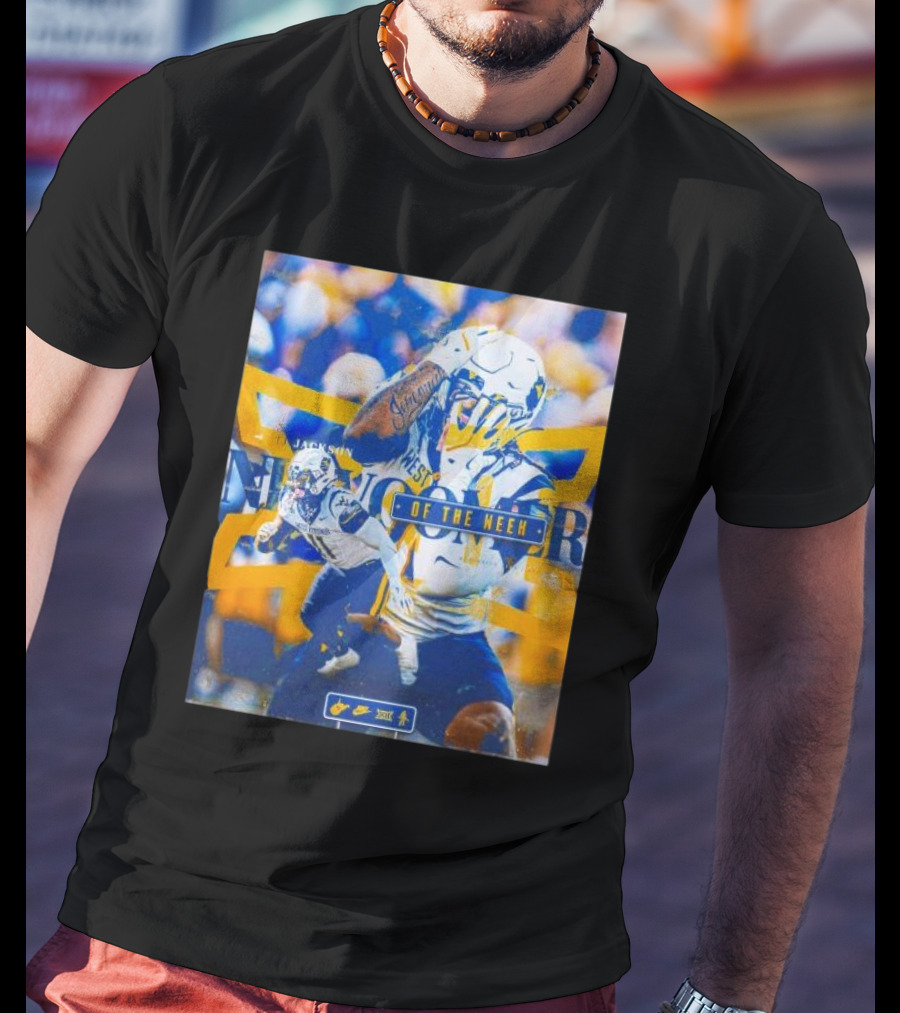 West Virginia Mountaineers TJ Jackson Player Of The Week T-Shirt