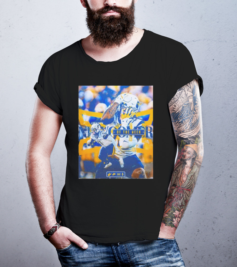 West Virginia Mountaineers TJ Jackson Player Of The Week T-Shirt