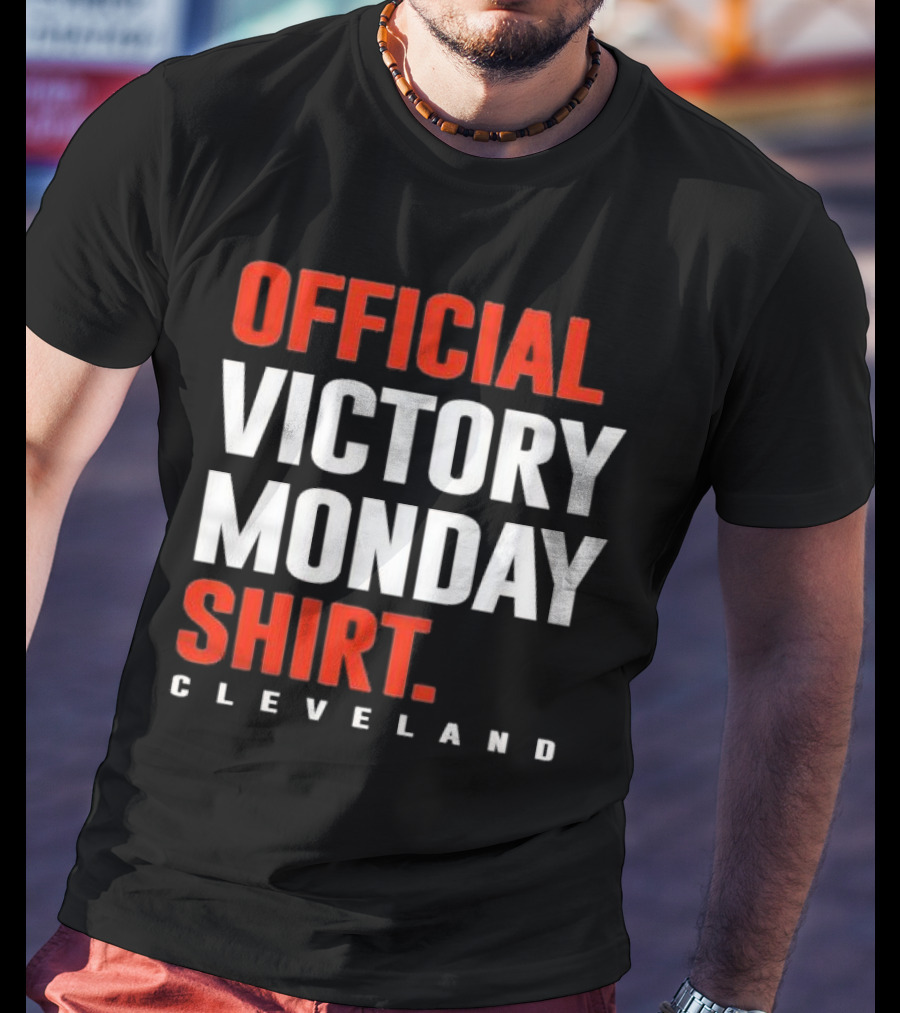 Cleveland Official Victory Monday T-Shirt