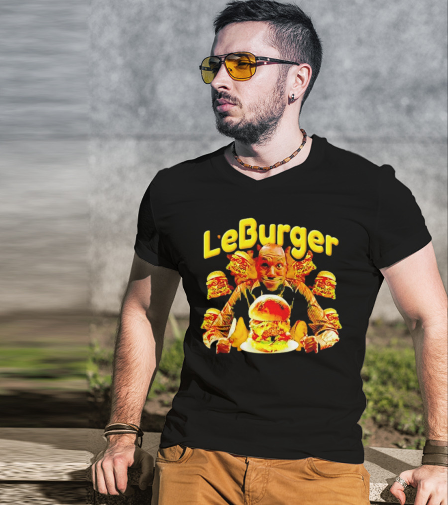 LeBurger LeBron James Burgers Multicolor Kings T-Shirt