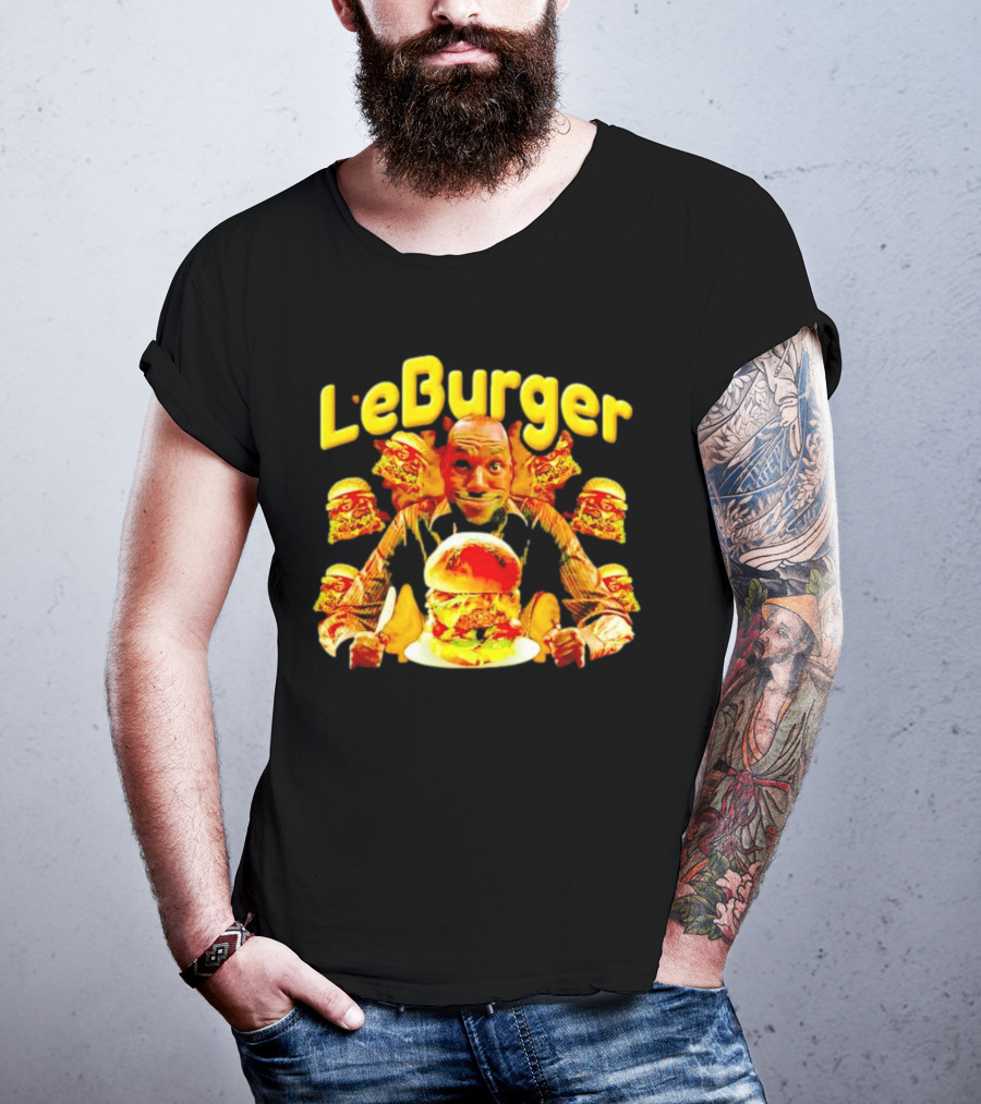 LeBurger LeBron James Burgers Multicolor Kings T-Shirt