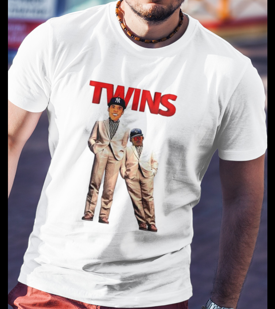 TWINS Juan Soto Jasson Dominguez New York Yankees T-Shirt