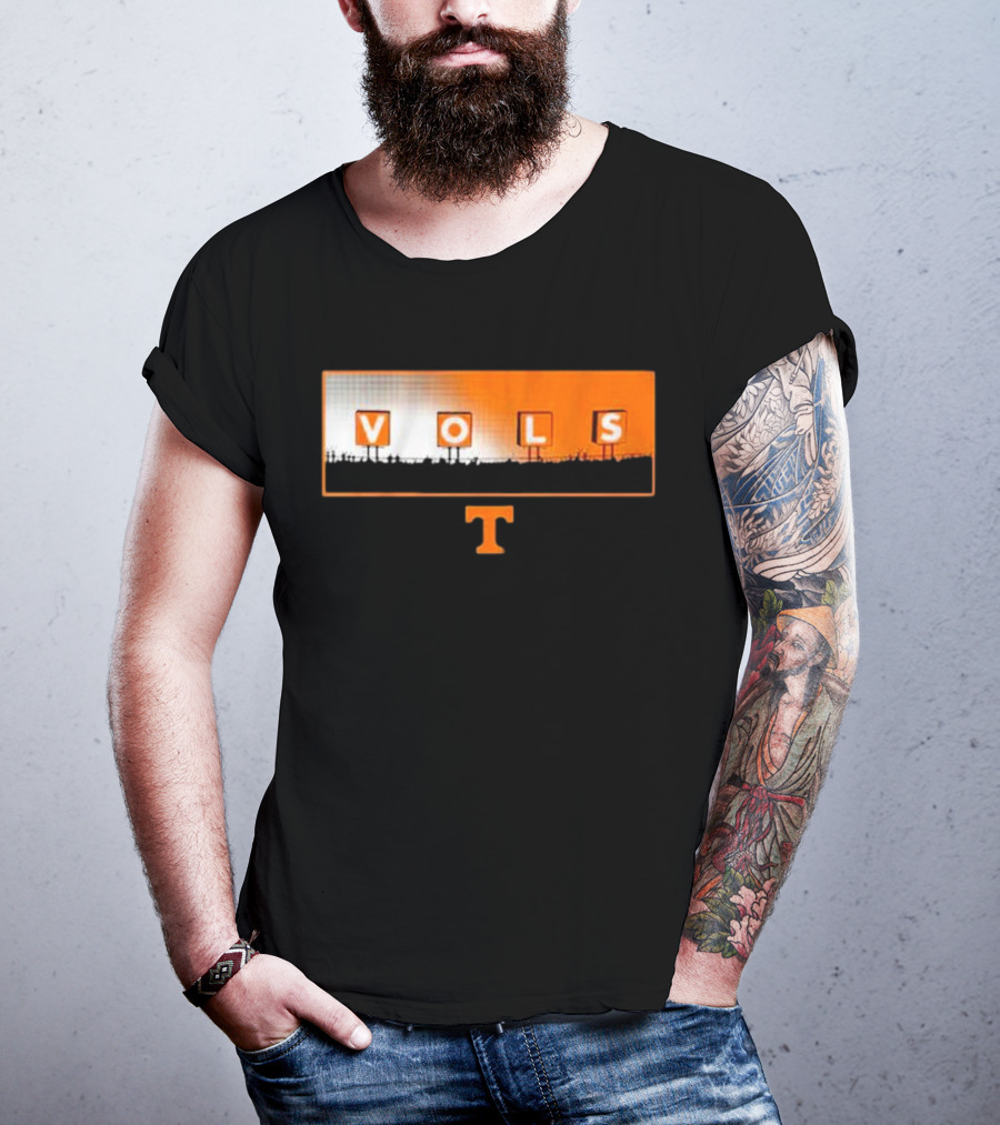 VOLS Tennessee Volunteers Stadium Iconic T Emblem T-Shirt
