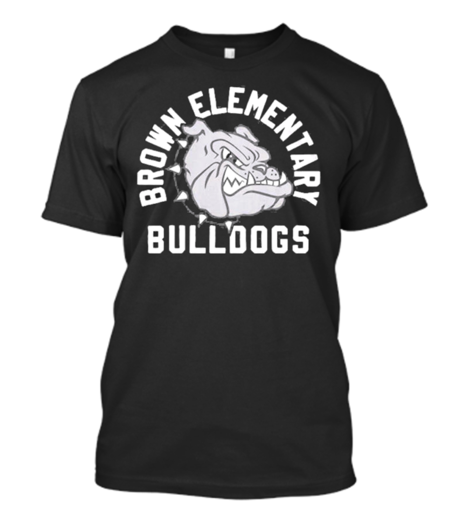 Brown Elementary Bulldogs Mascot T-Shirt
