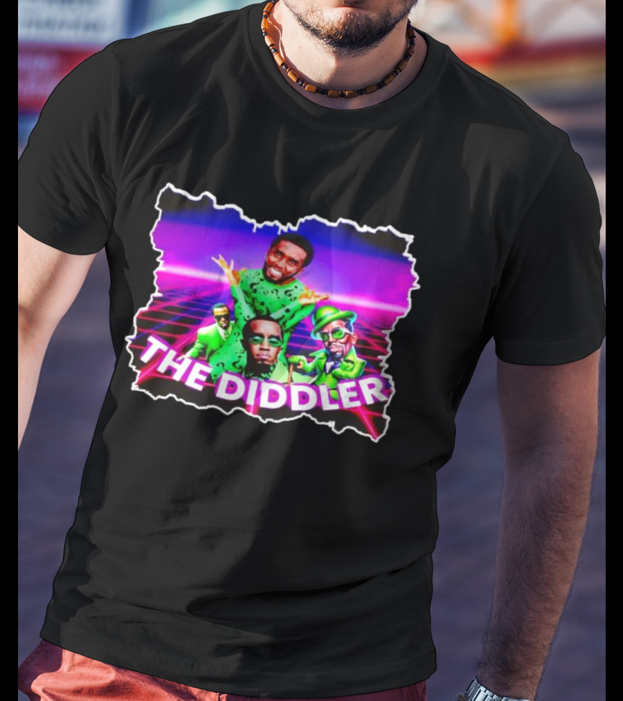 The Diddler Neon Riddler T-Shirt