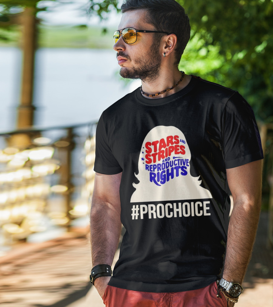 Stars And Stripes And Reproductive Rights #ProChoice T-Shirt