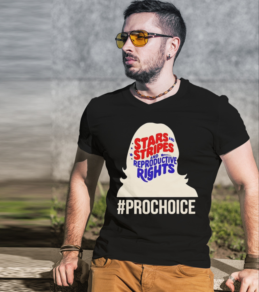 Stars And Stripes And Reproductive Rights #ProChoice T-Shirt