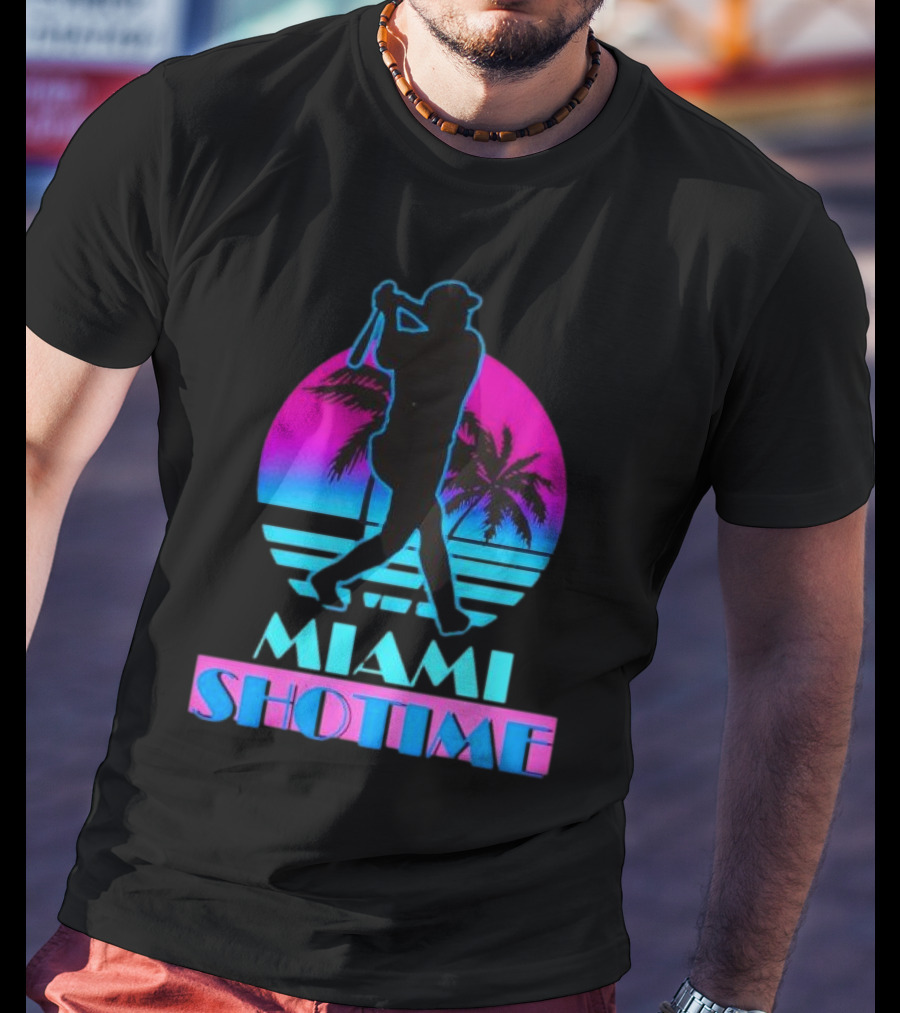 Miami Shotime Shohei Ohtani Los Angeles Dodgers 50 50 Season T-Shirt