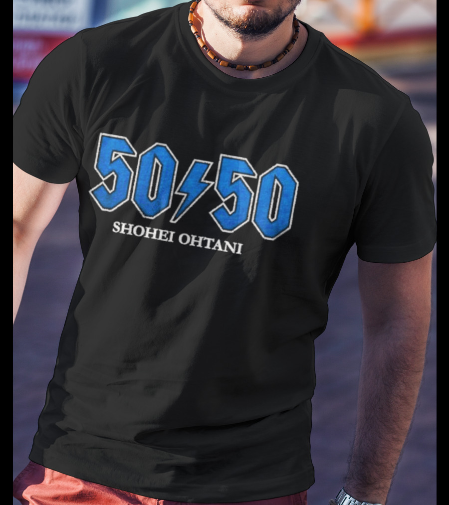 Shohei Ohtani 50 50 Lightning T-Shirt