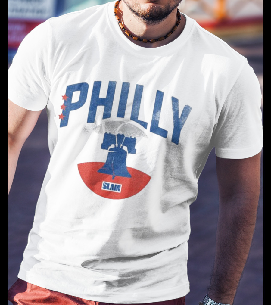 Philly Liberty Bell Slam Stars T-Shirt
