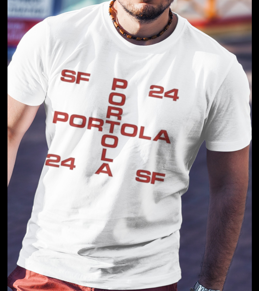 Portola SF 24 Cross Logo Lineup T-Shirt
