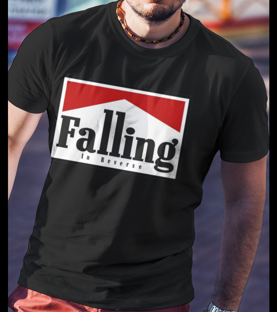 Falling In Reverse Logo Design With Red Arrow T-Shirt