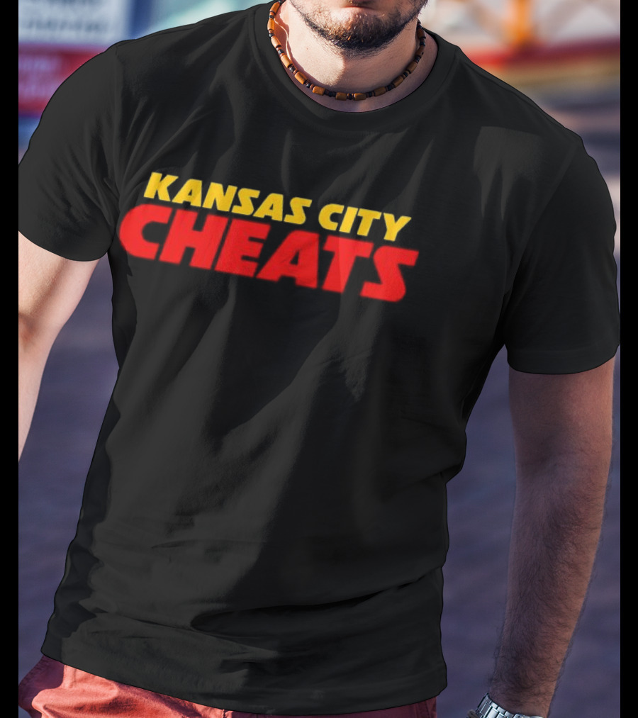 Kansas City Cheats Chiefs Parody Fan T-Shirt