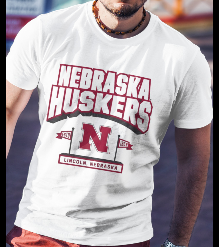Nebraska Huskers Lincoln Nebraska Estd 1869 N T-Shirt
