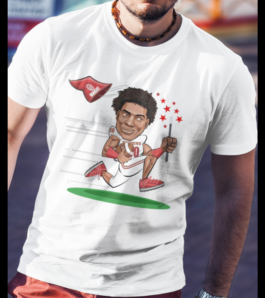 Oklahoma Sooners Kip Lewis Magic To The Rescue T-Shirt