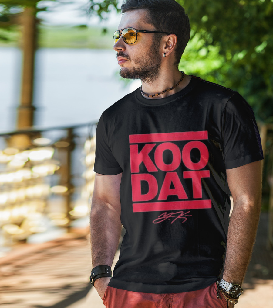 Koo Dat Younghoe Koo Atlanta Falcons Signature T-Shirt