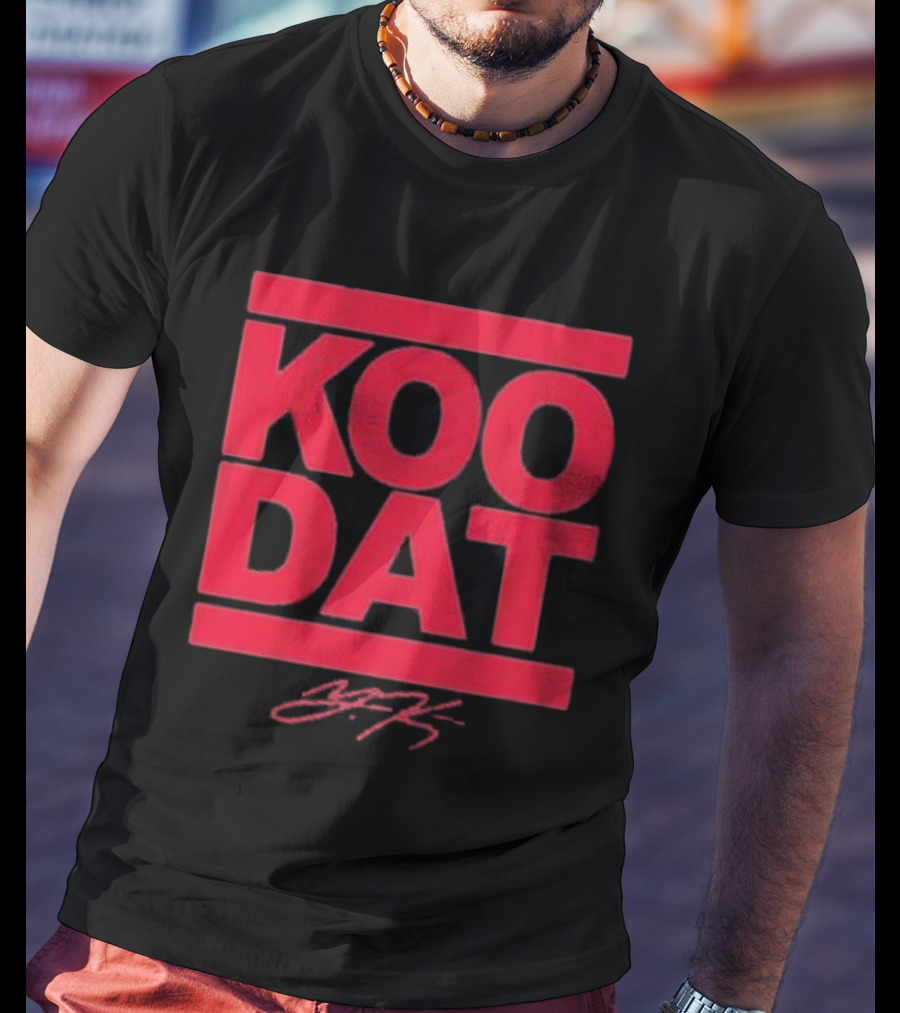 Koo Dat Younghoe Koo Atlanta Falcons Signature T-Shirt