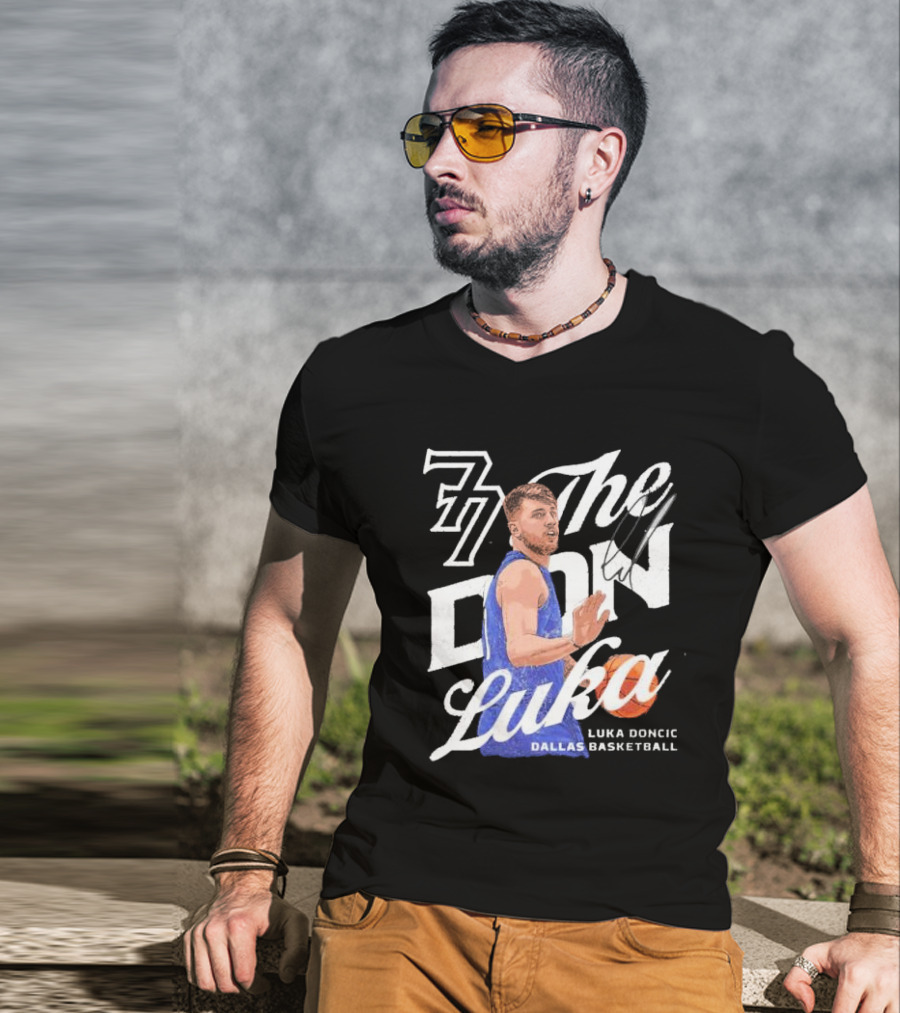 77 The Don Luka Luka Doncic Dallas Mavericks Basketball T-Shirt