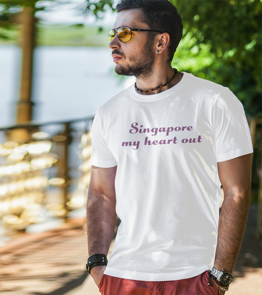 Singapore My Heart Out T-Shirt
