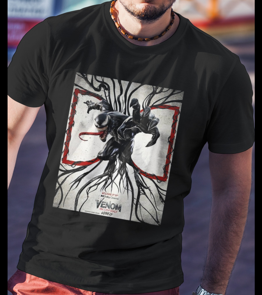 Discover It At Dolby Cinema Venom The Last Dance In Theaters October 25 T-Shirt