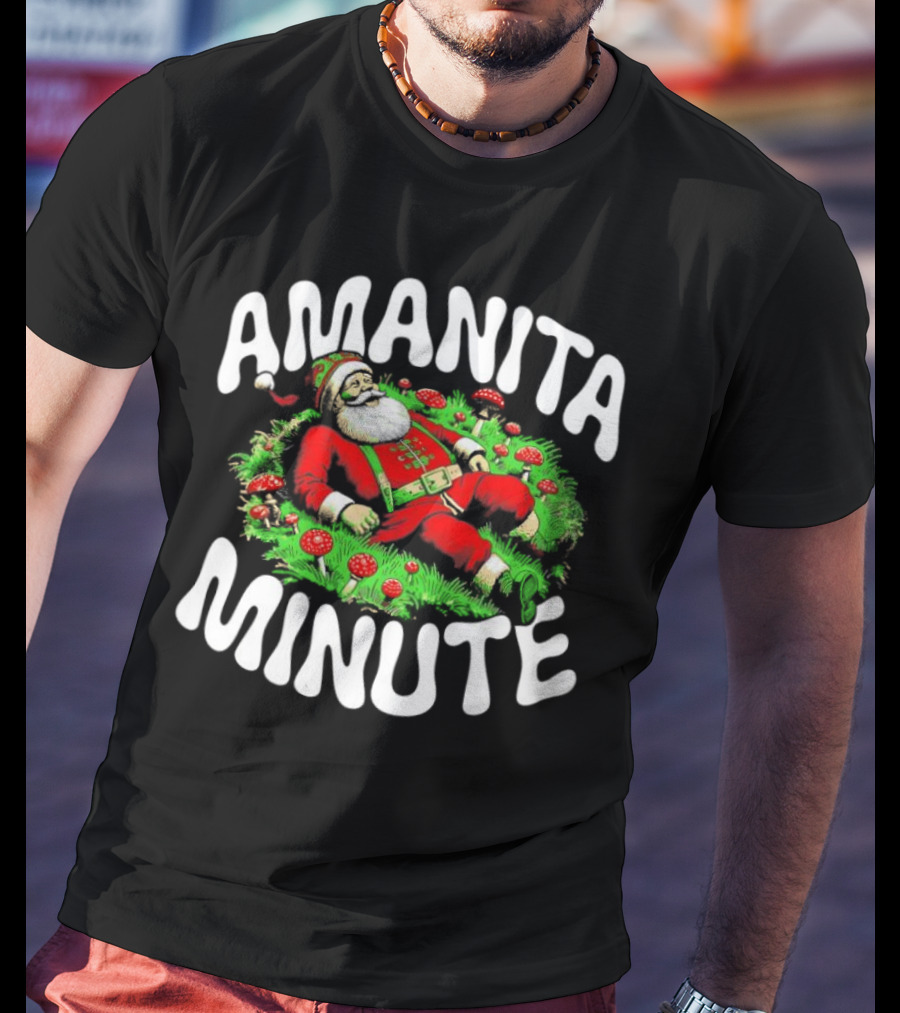 Amanita Minute Santa Christmas T-Shirt