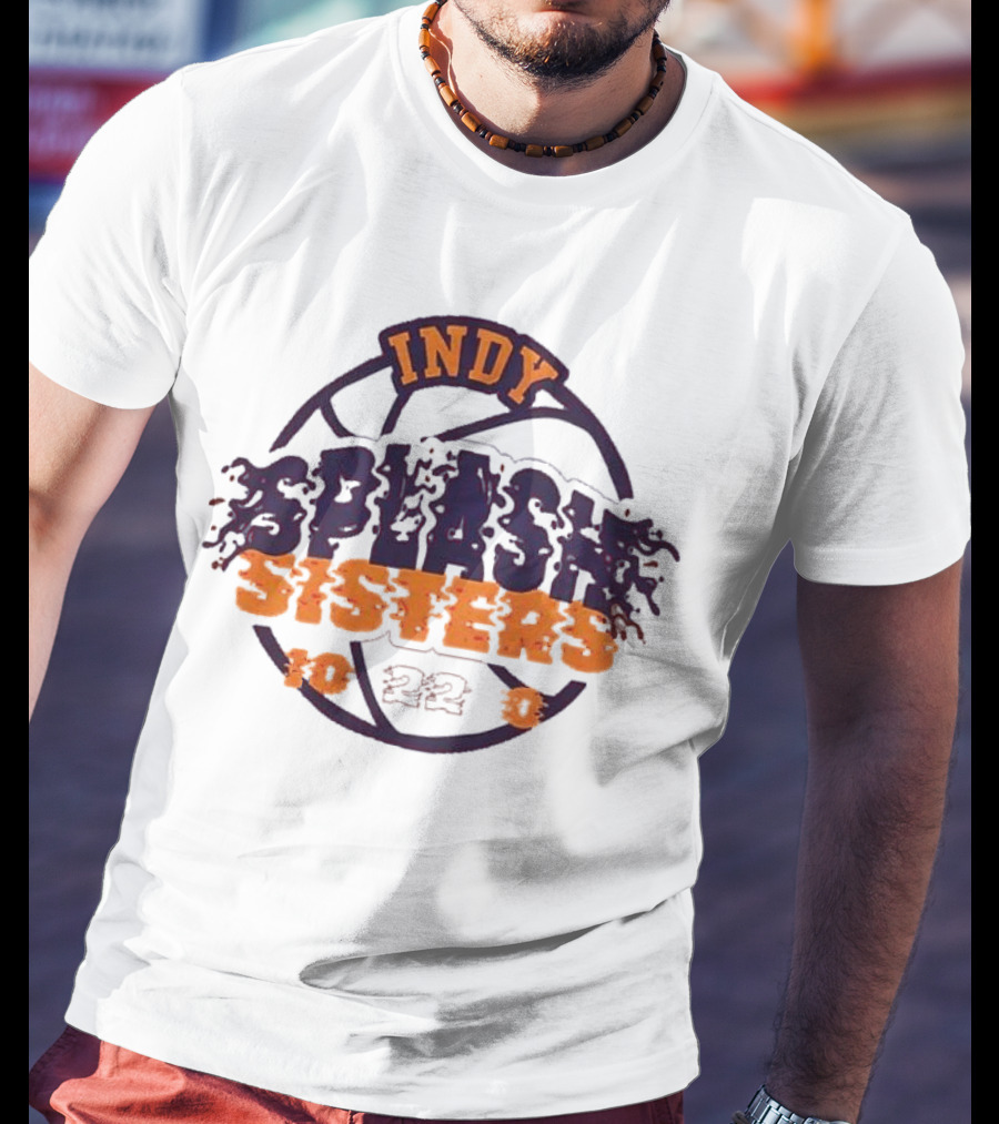 Indy Splash Sisters 10 22 0 Basketball T-Shirt