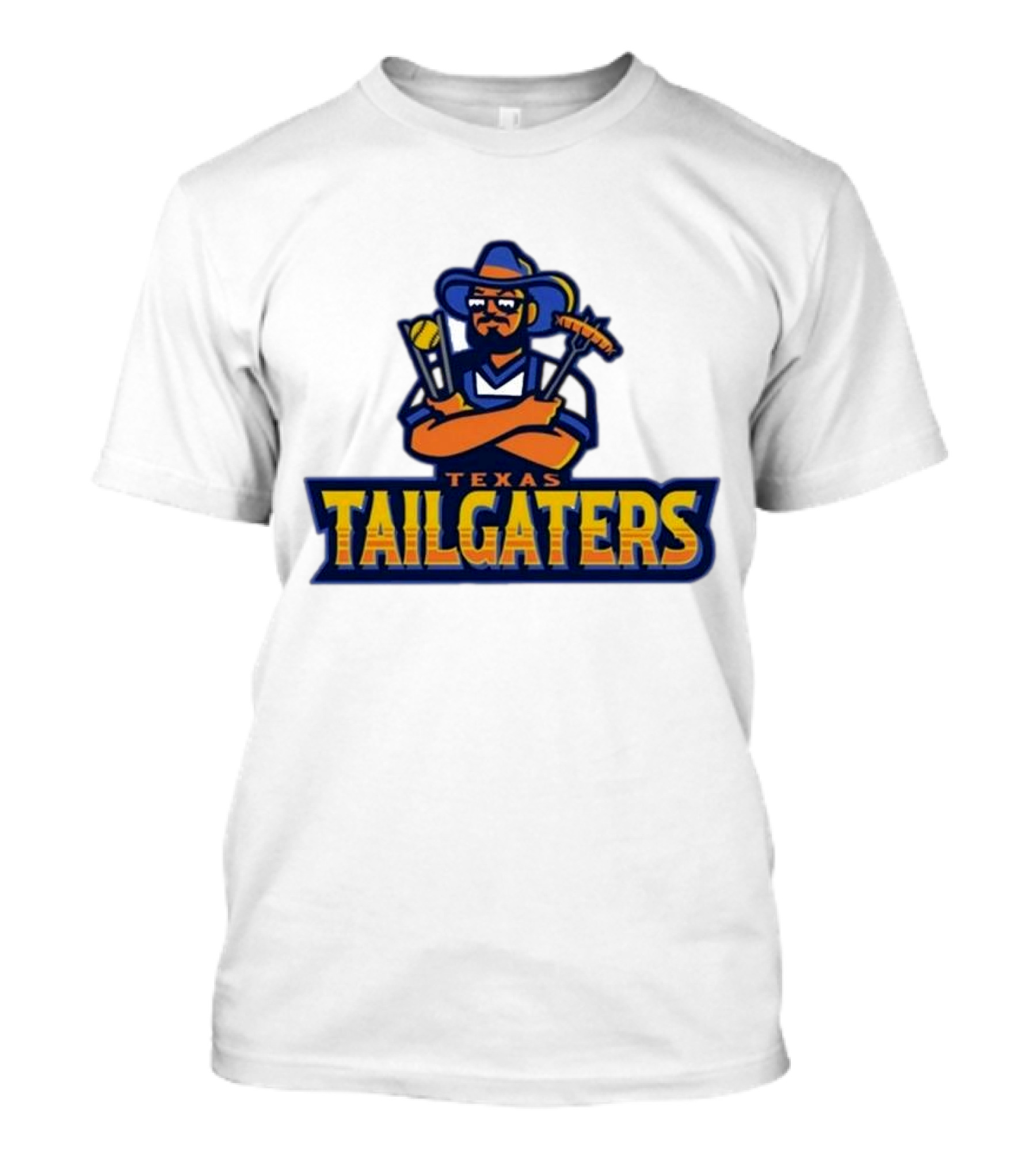 Texas Tailgaters Cowboy Grilling And Chilling T-Shirt