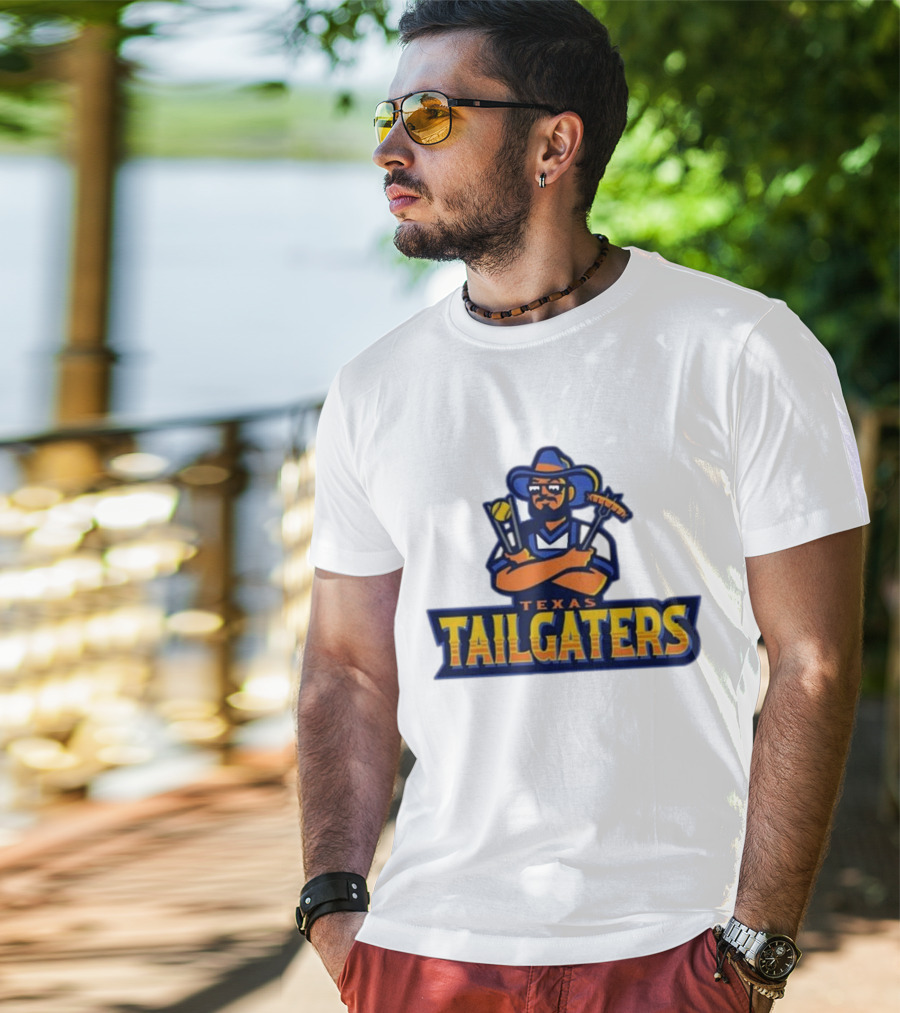 Texas Tailgaters Cowboy Grilling And Chilling T-Shirt