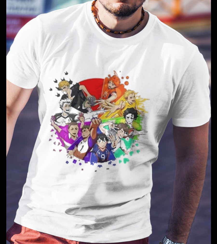 Haikyuu Happy Birthday To The Miya Twins Volleyball Team T-Shirt