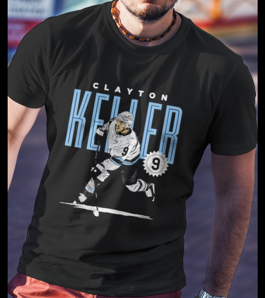 Clayton Keller Number 9 Hockey Player T-Shirt