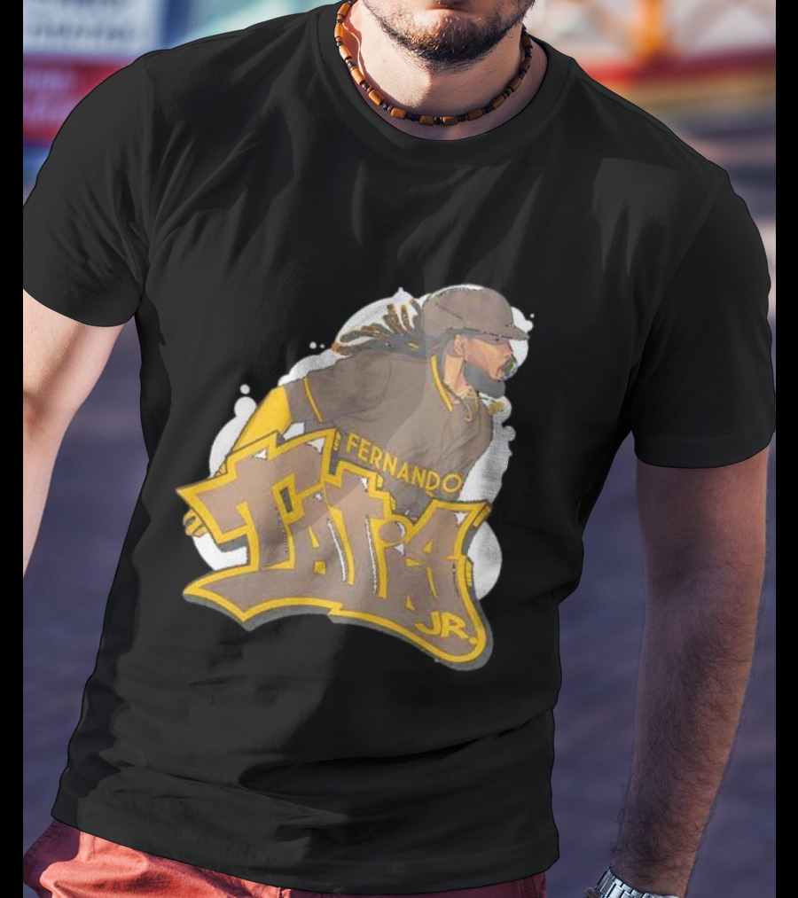 Fernando Tatis Jr San Diego Padres Graffiti T-Shirt