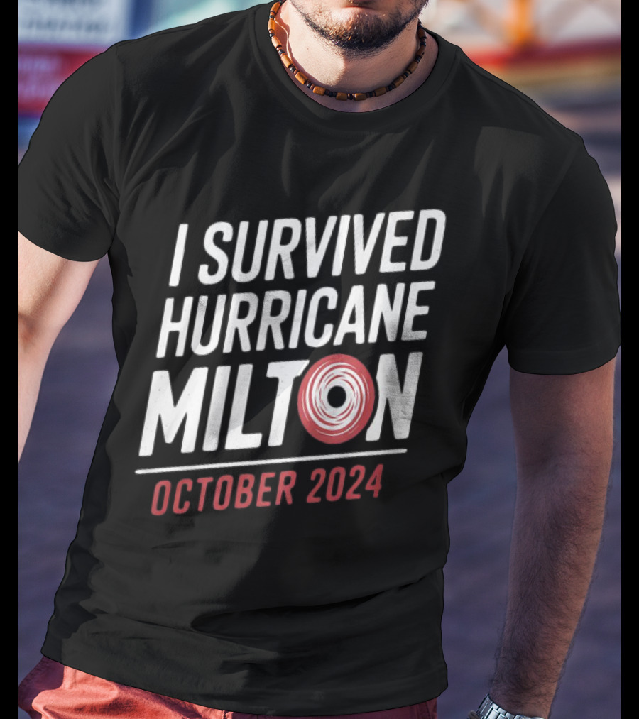 I Survived Hurricane Milton October T-Shirt