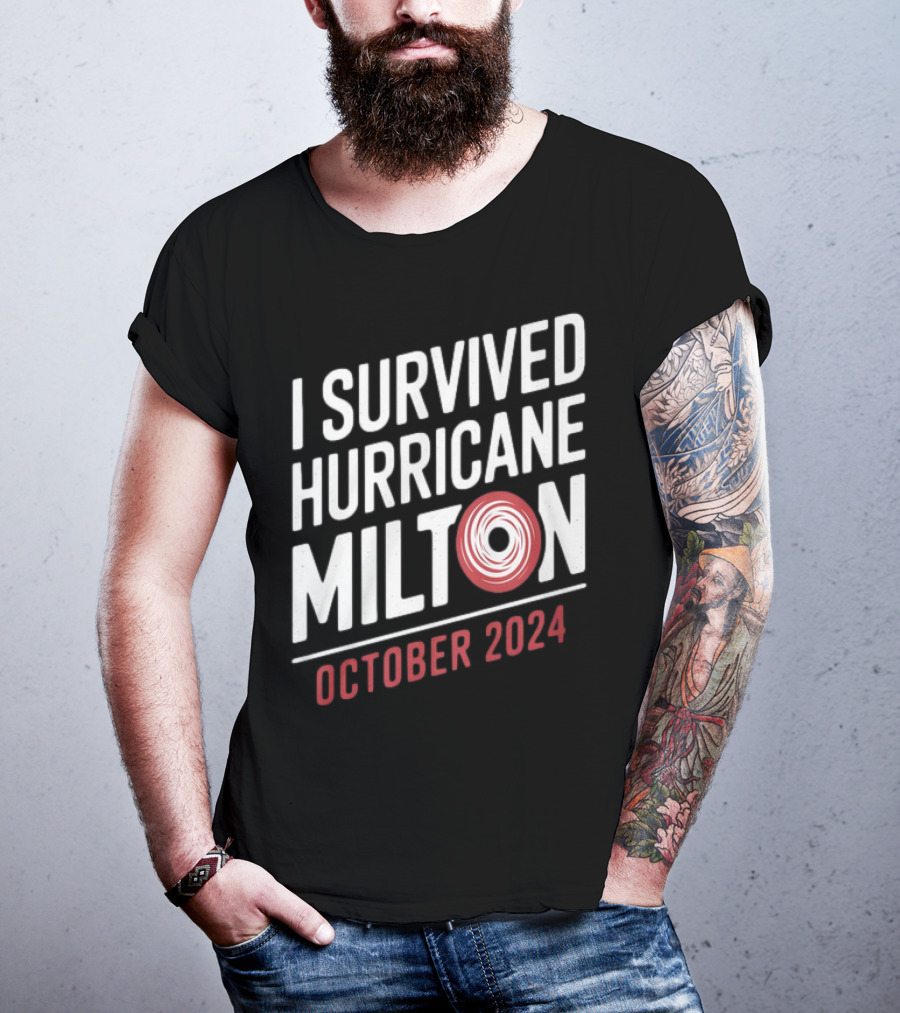 I Survived Hurricane Milton October T-Shirt