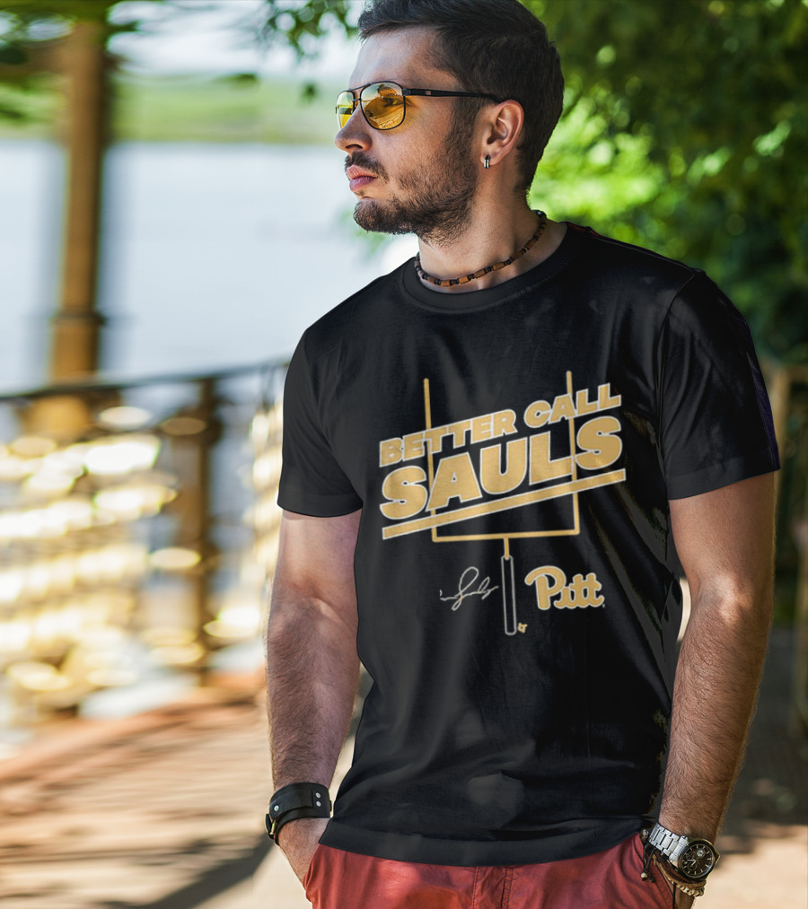 Better Call Sauls Pitt Football Ben Sauls Signature T-Shirt