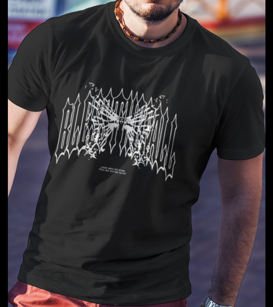 Bless The Fall Look Into My Eyes Tell Me You're Alive Witness Mineral Wash T-Shirt