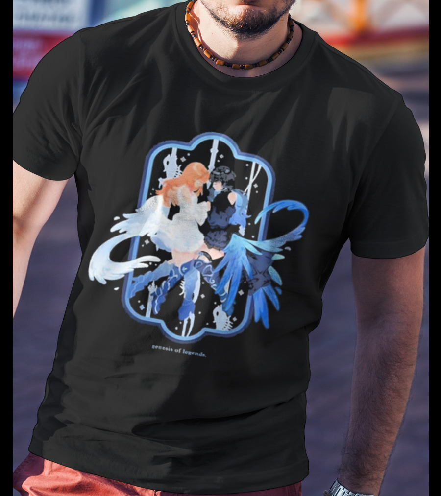Genesis Of Legends Dual Characters Mythical Balance T-Shirt
