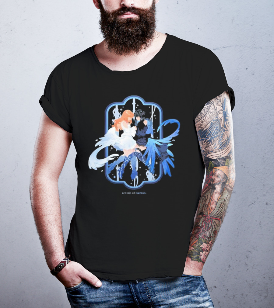 Genesis Of Legends Dual Characters Mythical Balance T-Shirt