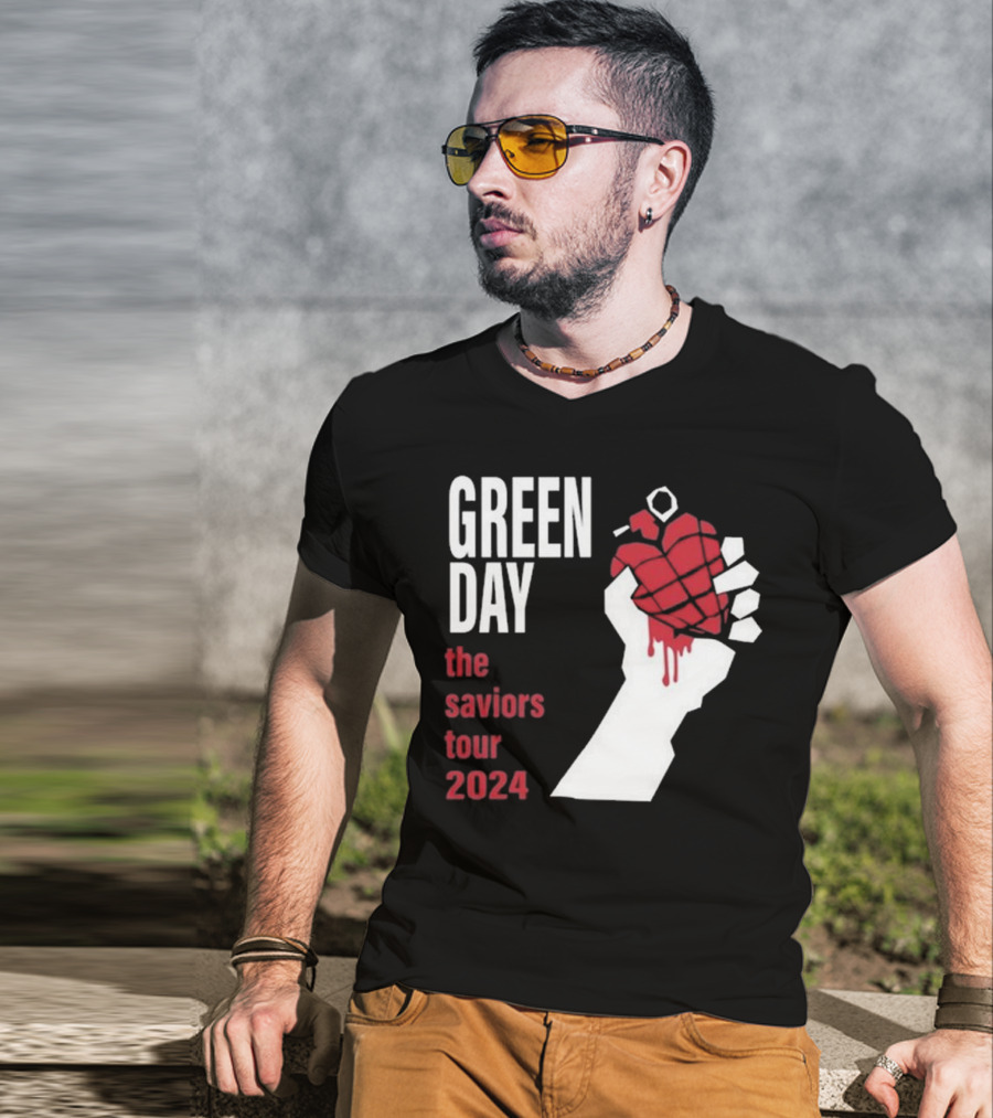 Green Day The Saviors Tour T-Shirt