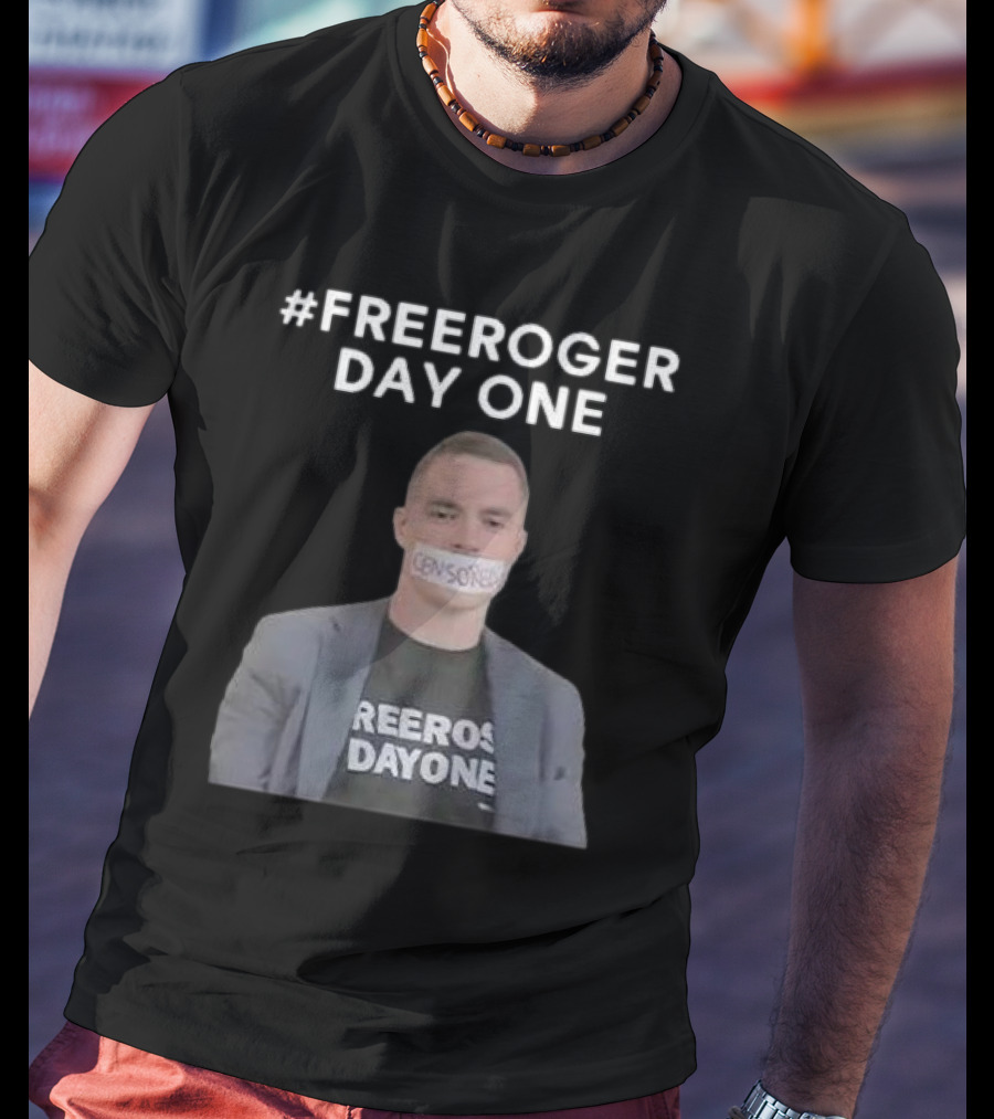 FreeRoger Day One Censored T-Shirt
