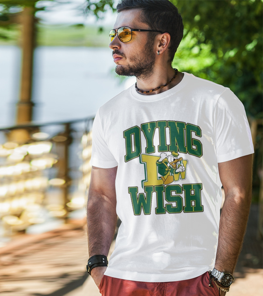 Dying Wish Donald Duck Sports Style T-Shirt