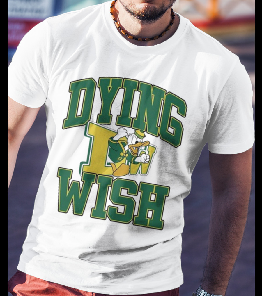 Dying Wish Donald Duck Sports Style T-Shirt