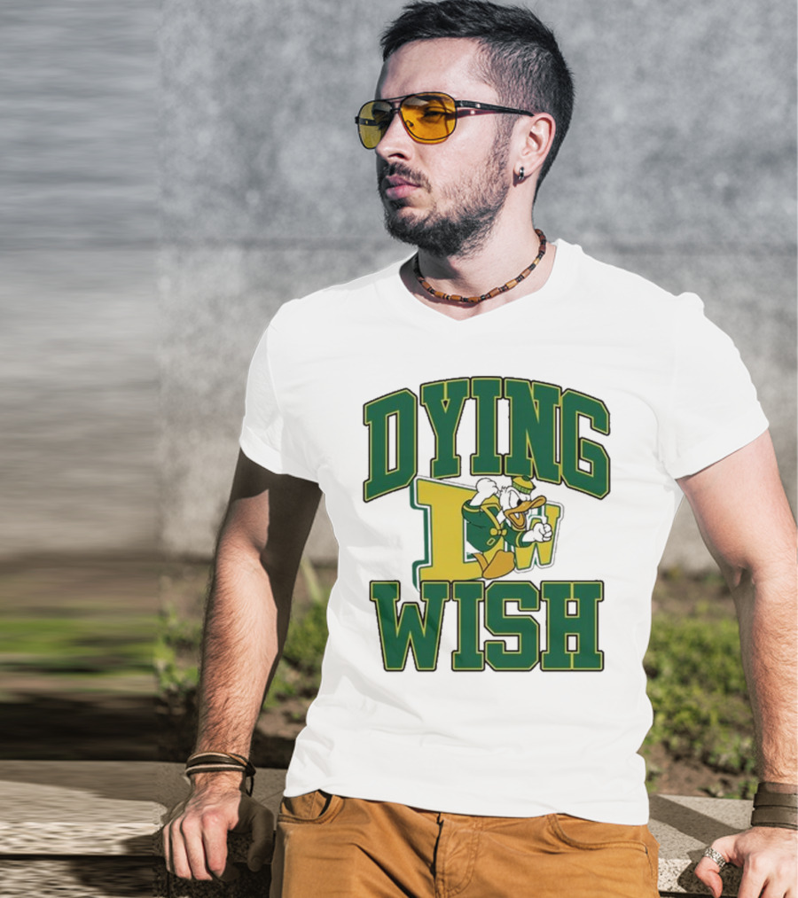Dying Wish Donald Duck Sports Style T-Shirt