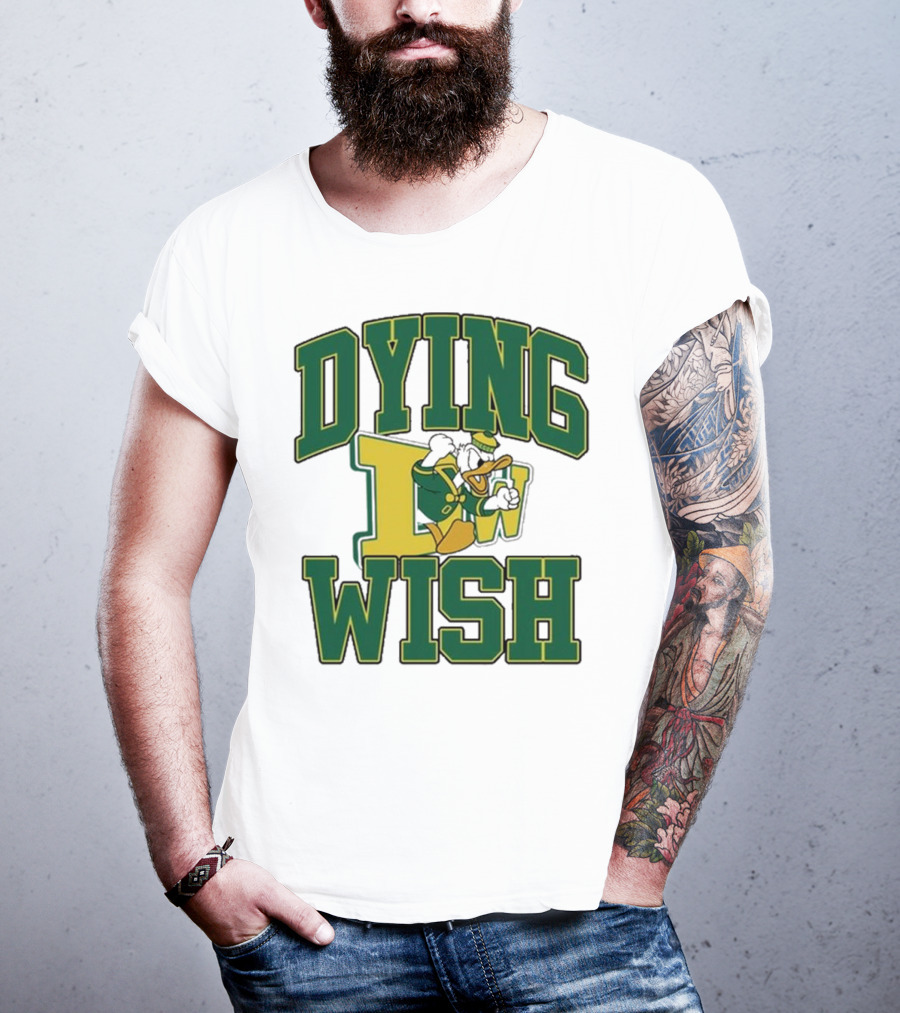 Dying Wish Donald Duck Sports Style T-Shirt