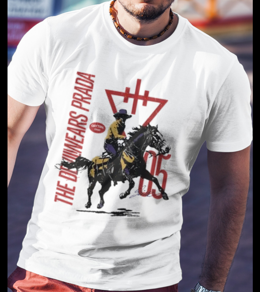 The Devil Wears Prada Dayton Ohio 06 Cowboy Horse Rider T-Shirt