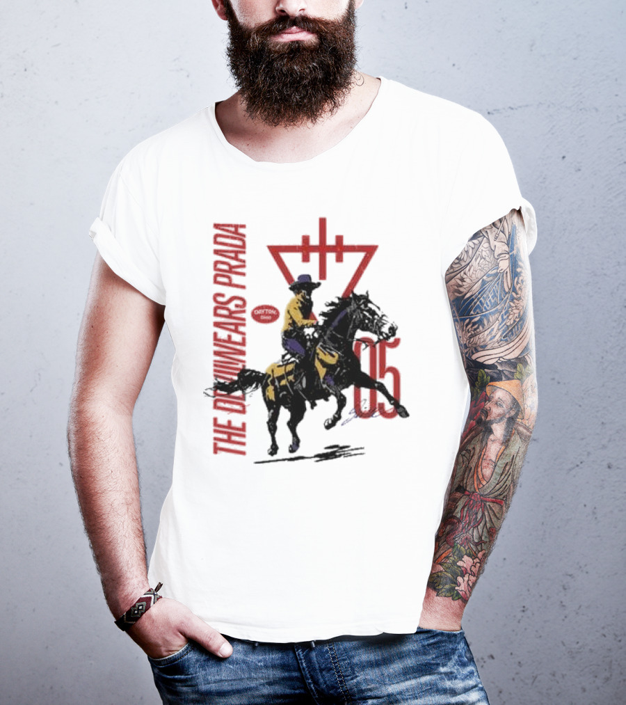 The Devil Wears Prada Dayton Ohio 06 Cowboy Horse Rider T-Shirt
