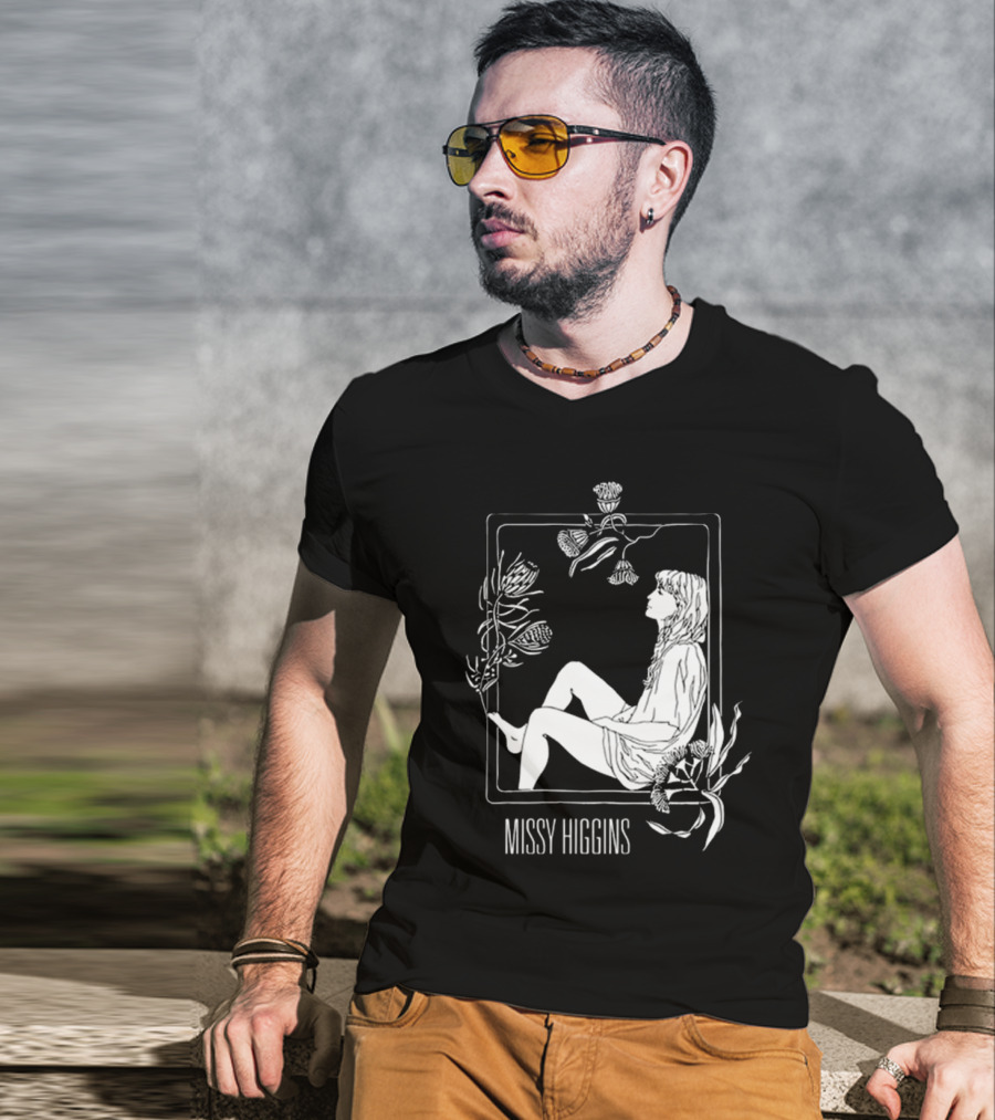 Missy Higgins Encore Melbourne Botanical Frame T-Shirt