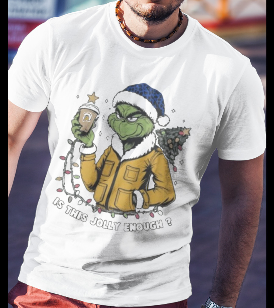 San José State Spartans Grinch Christmas Is This Jolly Enough? T-Shirt