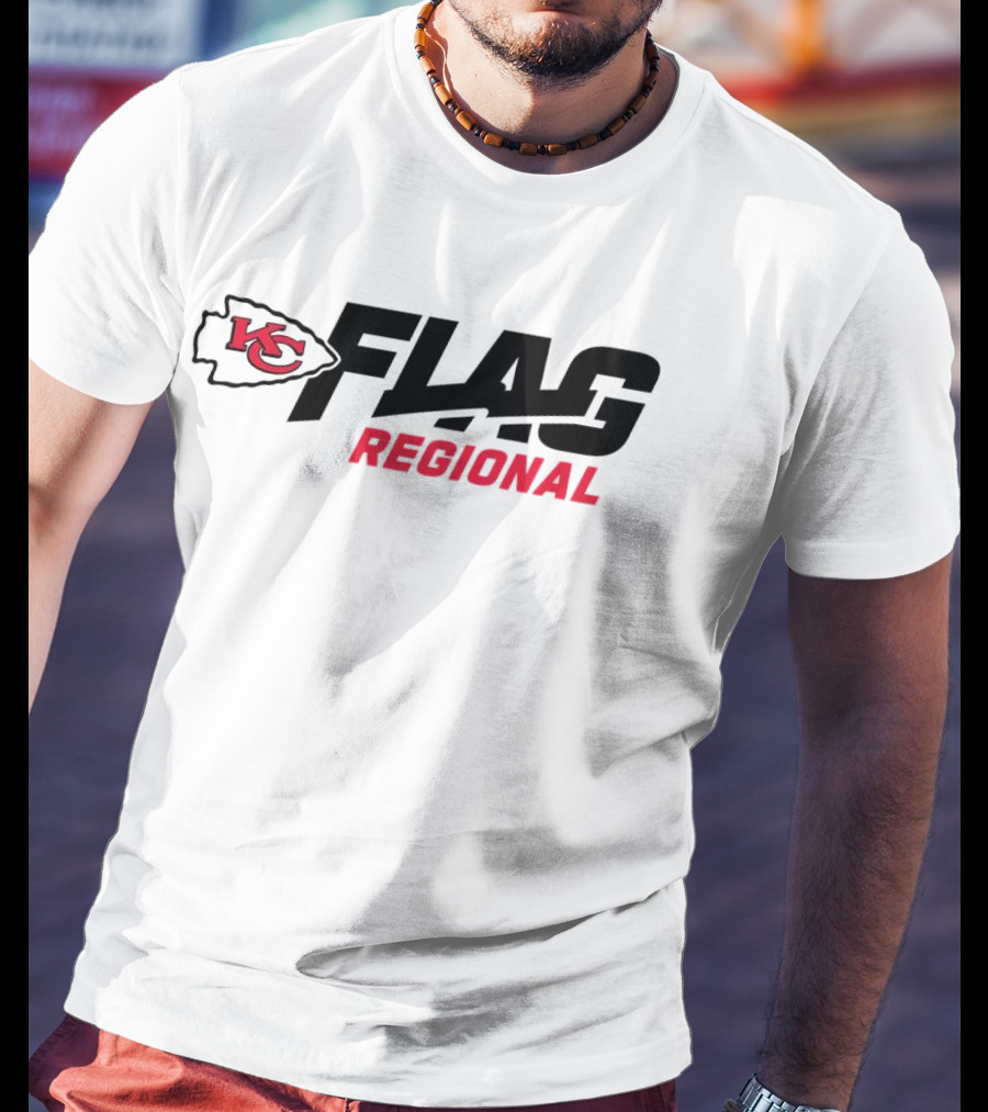 Kansas City Chiefs Flag Regional NFL 2025 Tournaments T-Shirt