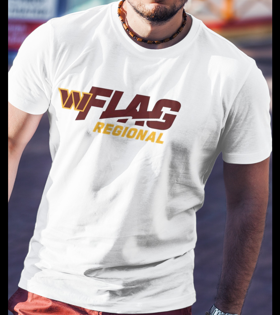 Washington Commanders W Flag Regional 2025 NFL Tournaments T-Shirt